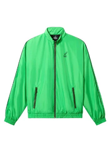Зеленая демисезонная ветровка Australian Zoom Track Jacket