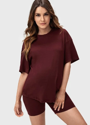 Костюм для беременных (футболка, шорты) SHEIN (316758145)