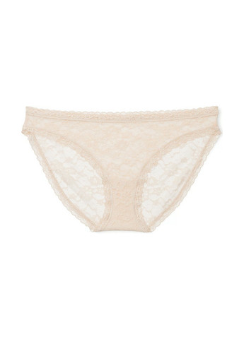 Бежевий демісезонний комплект (бюстгальтер, трусики) Victoria's Secret