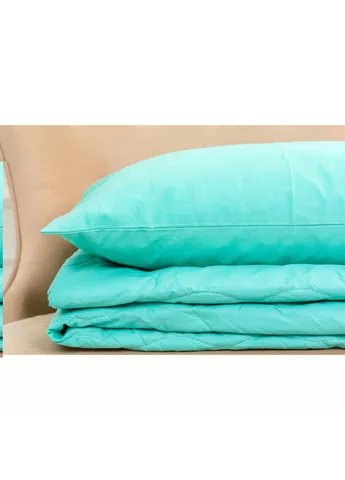 Одеяло Летний комплект 2668 Хлопок 11-2208 Mint одеяло 140x205 см + (2200003113532) Mirson (254077361)