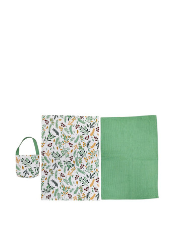 Рушник (2 шт.), 40х60 см Soho колор блок комбінований