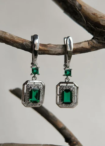 Сережки Silver Flame (369649383)