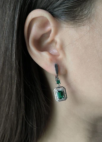 Сережки Silver Flame (369649383)