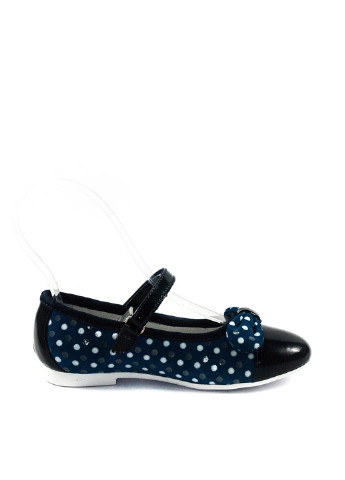 Темно-синие туфли без каблука Foletti Kids