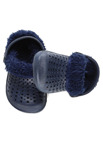 Индиго сабо Chicco с перфорацией, с мехом