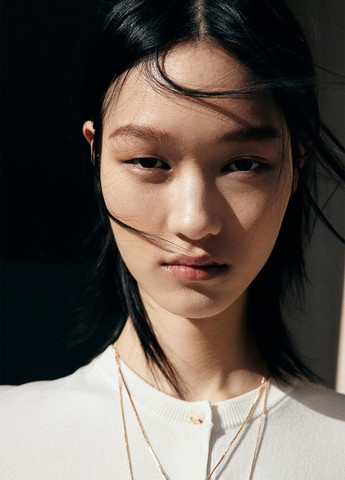 Кремовый демисезонный кардиган H&M