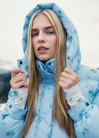 Голубая демисезонная куртка Gepur