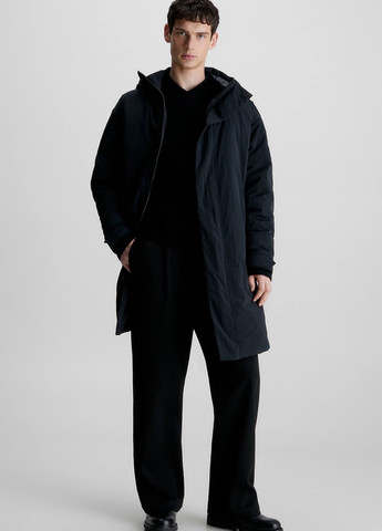 Черный зимний Пуховик Calvin Klein