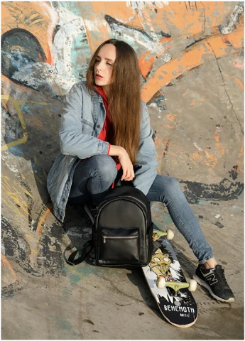 Женский рюкзак 35х12х25 см Sambag (252155081)