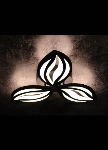Люстра потолочная LED с пультом A2325/3-bk Черный 9х45х45 см. Handmade (234537968)