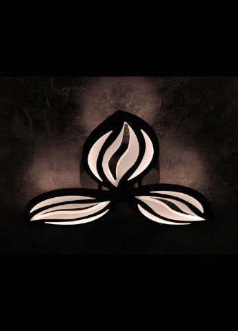 Люстра потолочная LED с пультом A2325/3-bk Черный 9х45х45 см. Handmade (234537968)