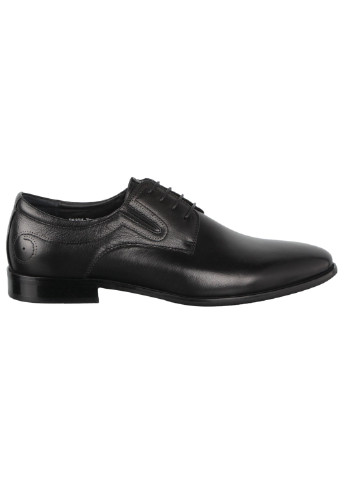 Черные мужские туфли классические 198368 Cosottinni на шнурках