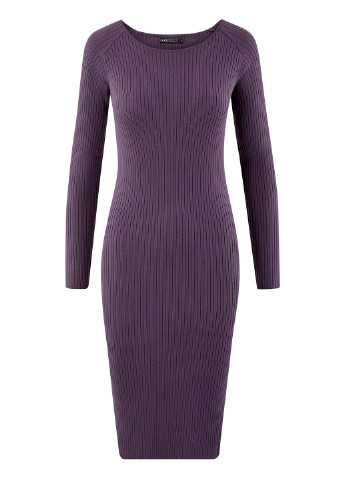 Фіолетова кежуал сукня Oodji однотонна