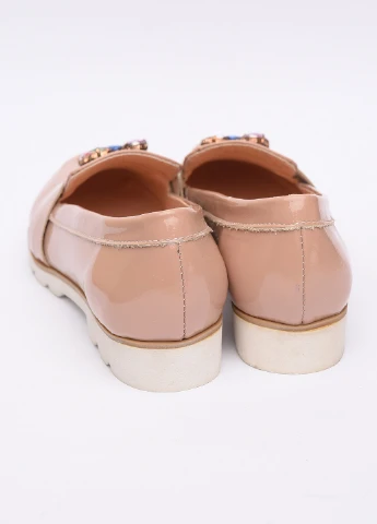 Let's Shop Туфлі лофери бежевий з натуральна шкіра, україна — демісезон (253597412)