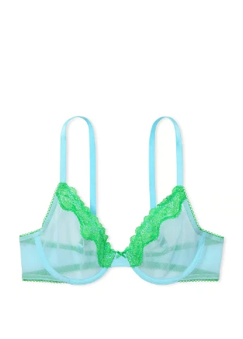Блакитний демісезонний комплект (бюстгальтер, трусики) Victoria's Secret