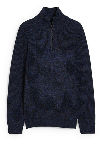 Темно-синий демисезонный свитер C&A