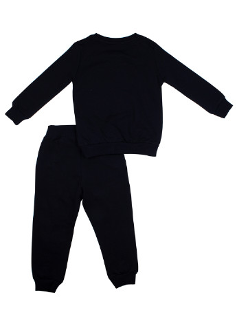 Темно-синій демісезонний костюм (світшот, брюки) з довгим рукавом Cichlid