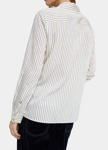 Белая кэжуал рубашка в полоску Parfois