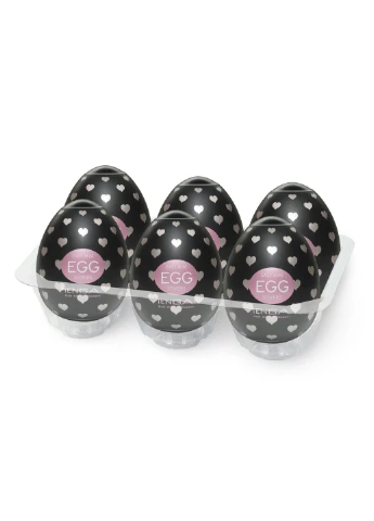 Мастурбатор яйцо Egg Lovers (Сердечки) Tenga (252022565)