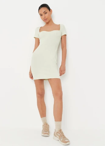 М'ятна кежуал сукня Missguided однотонна