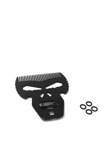 Барберский металлический гребень с отверткой SPL (304651912)