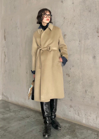 Бежеве демісезонне Пальто Uniqlo