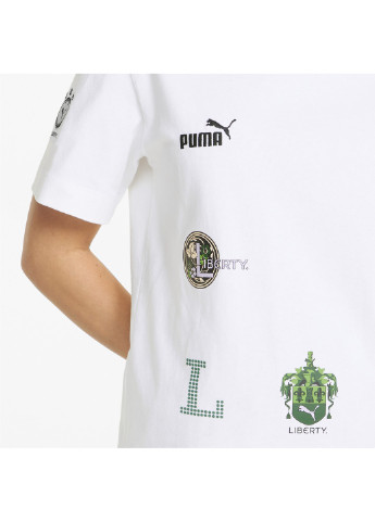 Біла всесезон футболка x liberty badge women's tee Puma