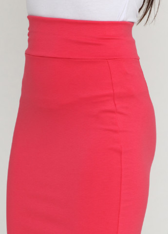 Розовая кэжуал однотонная юбка Dorkini мини