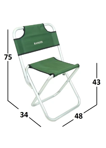 Кресло складное 75х34х48 см Ranger (238512944)