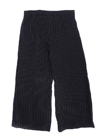 Черные кэжуал летние прямые брюки Signature