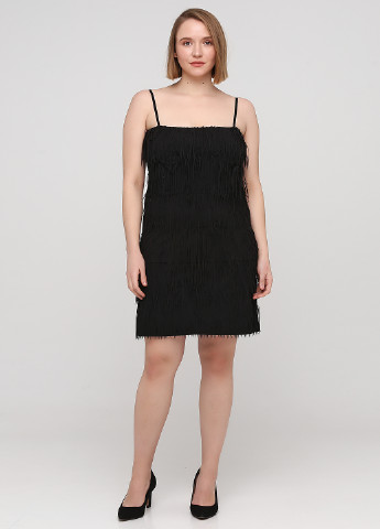 Чорна коктейльна плаття, сукня сукня-майка Rinascimento однотонна