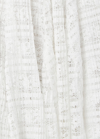 Белое кэжуал платье клеш KOTON однотонное