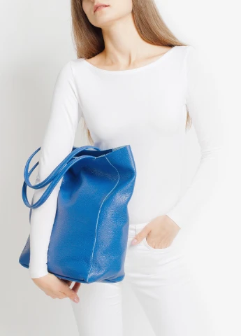 Сумка женская кожаная шоппер большая Shopper Regina Notte (251302600)
