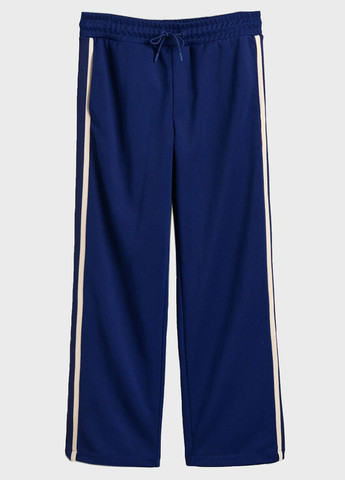 Синие спортивные демисезонные прямые брюки Gant