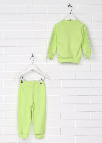 Салатовая всесезон пижама (свитшот, брюки) Baby Art