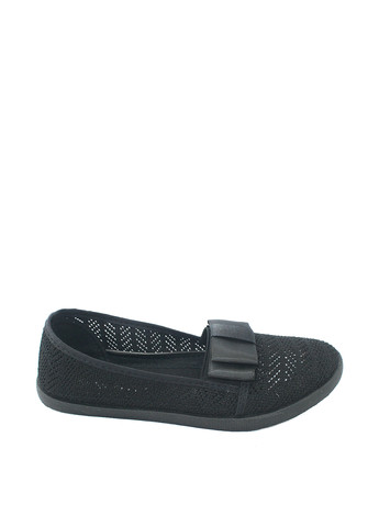 Чёрные эспадрильи однотонный бант (321828257)