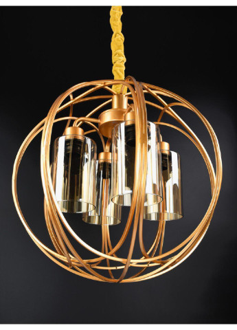 Люстра потолочная подвесная в стиле LOFT (лофт) 12571/4 Жёлтый 50х47х47 см. Sunnysky (253122406)