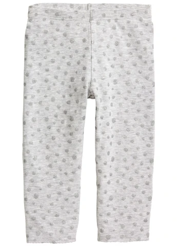 Серые летние леггинсы H&M
