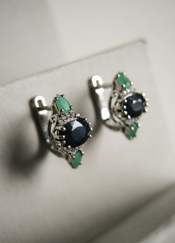 Сережки Silver Flame (353782463)