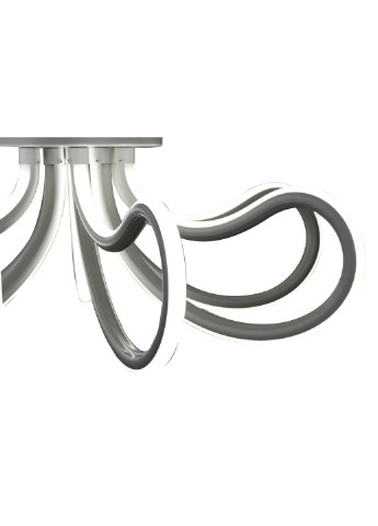 Люстра стельова LED з пультом A2024/6 Білий 26х71х71 см. Sunnysky (253630337)