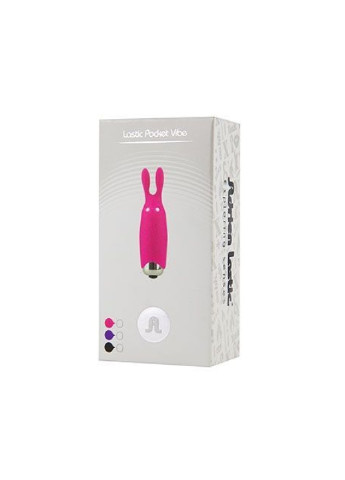 Вібропуль Pocket Vibe Rabbit Pink зі стимулюючими вушками Adrien Lastic (252549309)