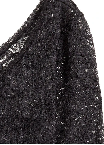 Чёрная блуза H&M