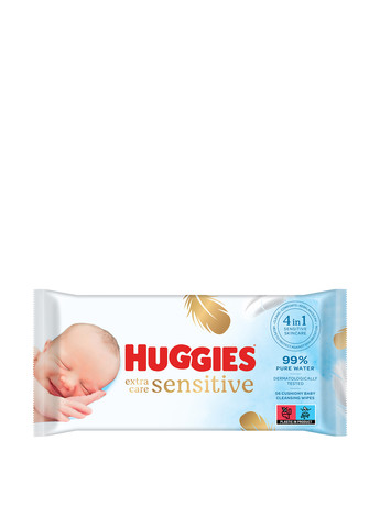 Влажные салфетки Pure Extra Care, 56 шт. Huggies (286232672)