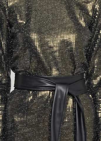 Черное коктейльное платье футляр Zephyros однотонное