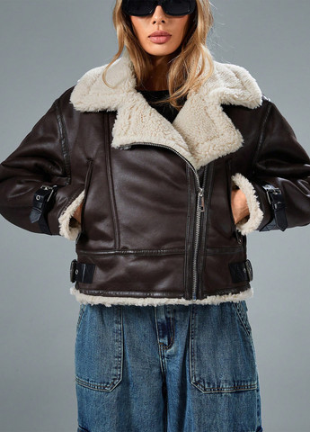 Дубленка SHEIN (342382581)