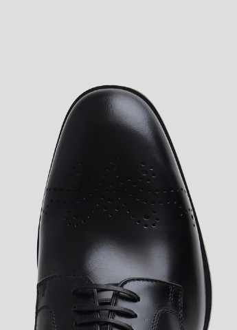 Чорні шкіряні туфлі Roberto Morelli (239206282)