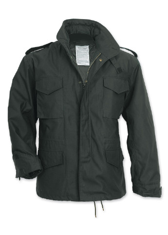 Чорна демісезонна куртка Surplus