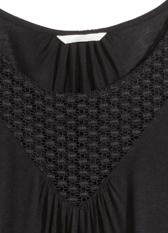 Чорна блуза H&M