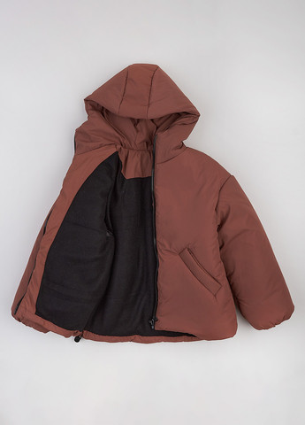 Теракотова зимня куртка Garnamama