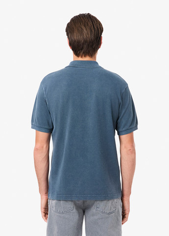 Голубой футболка-поло для мужчин Lacoste варенка